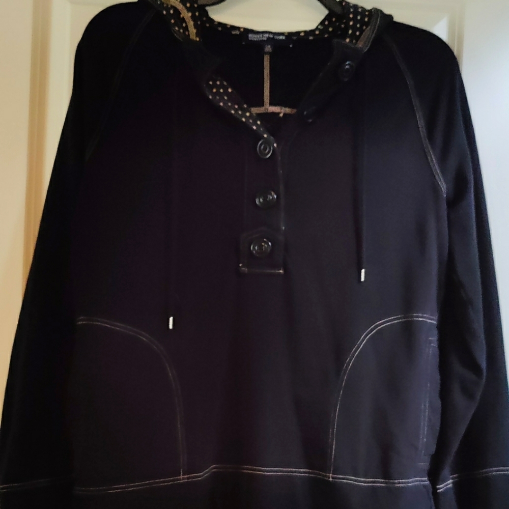 Jones New York black hoodie
